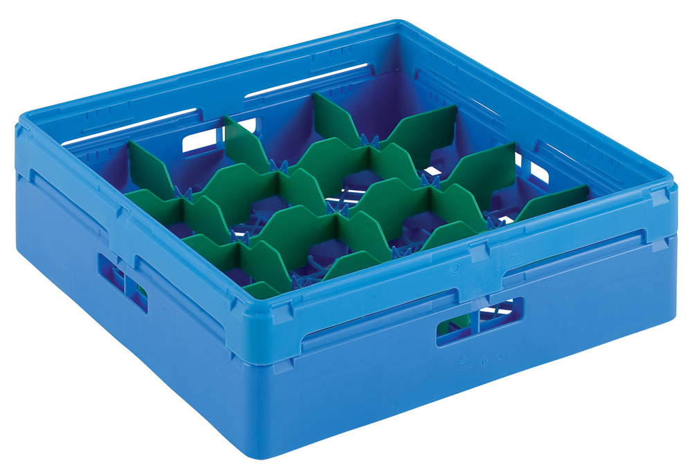 Nordcap Gläserkorb Gläserkorb Kunststoff, blau