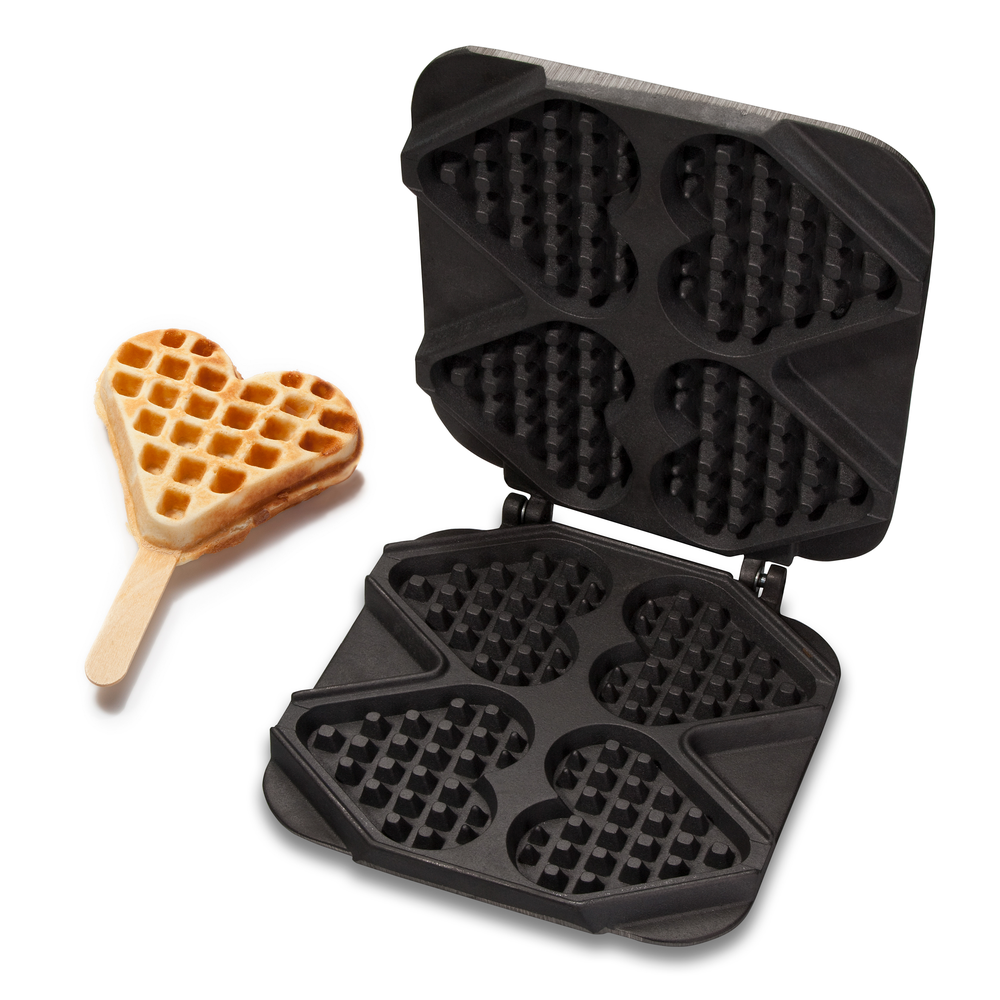 Neumärker Waffel-Herz am Stiel Wechselplatten für Thermocook