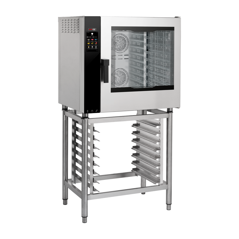 RM Gastro Four à convection électrique Vapeur directe Écran tactile couleur Nett