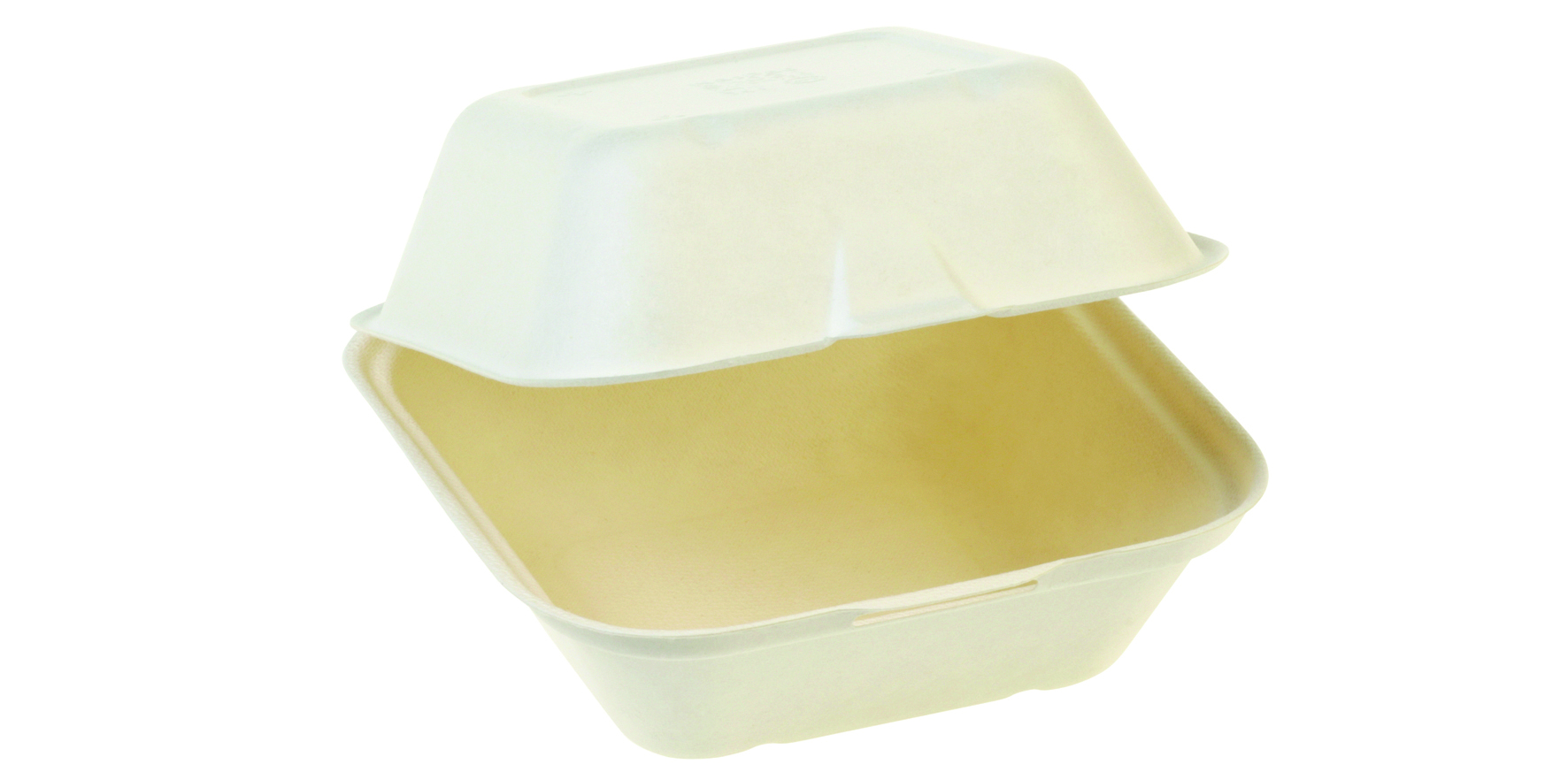 Pacovis Burger Box gross, Naturesse 135x135x78mm