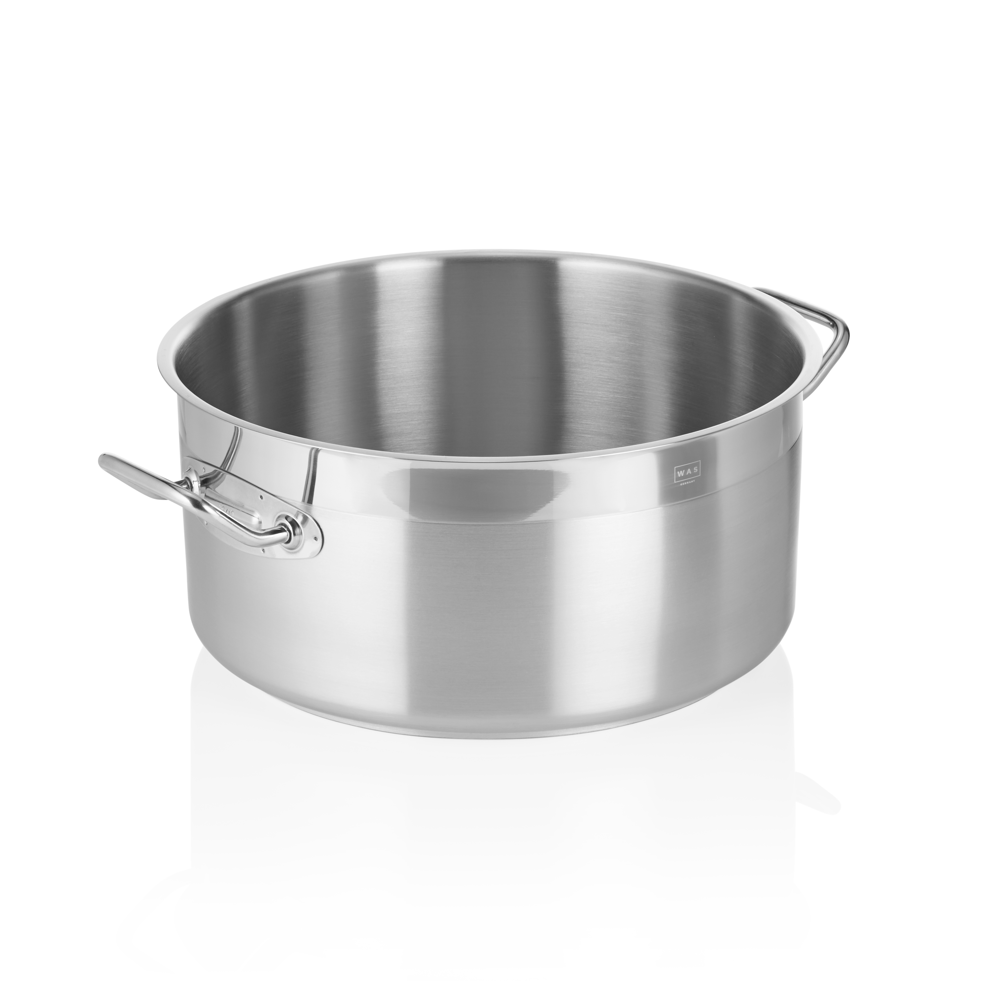 WAS Bratentopf COOKWARE 21, Ø 32 cm, 12 ltr., Chromnickelstahl 18/10
