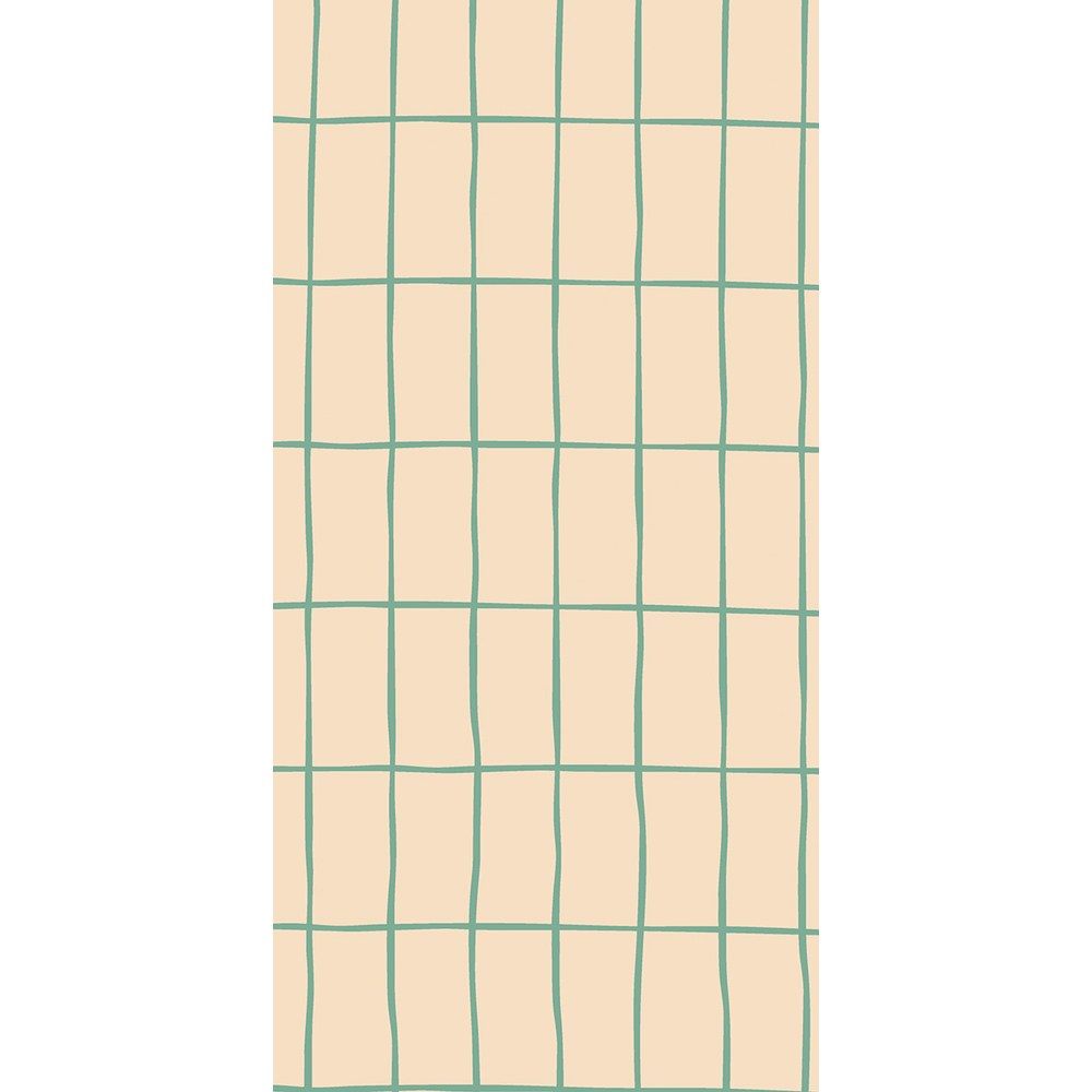 Mank Serviette Louis lines eukalyptus 40 x 20 cm 1/4 Falz