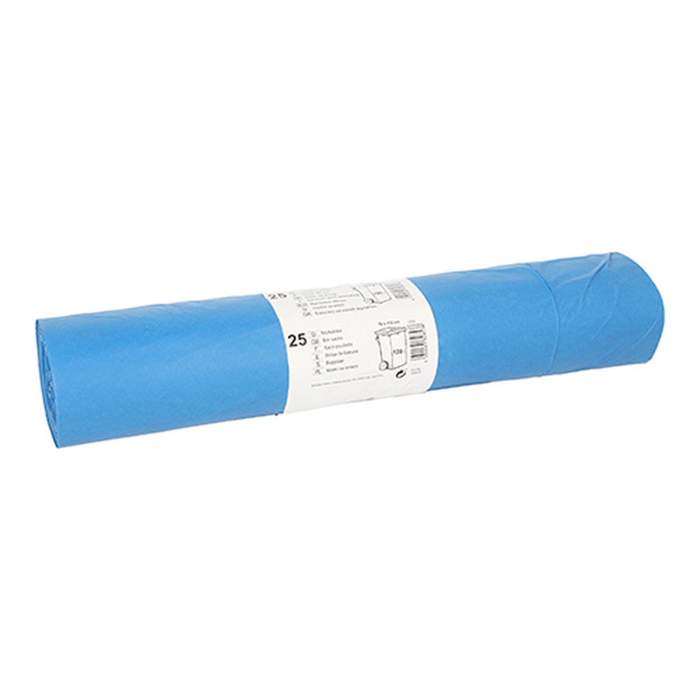 Papstar Müllsäcke, LDPE 120 l 110 cm x 70 cm blau