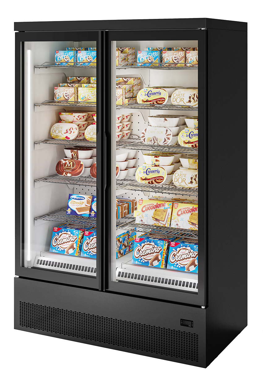Nordcap Umluft-Gewerbetiefkühlschrank GALAXY TB H205 2P