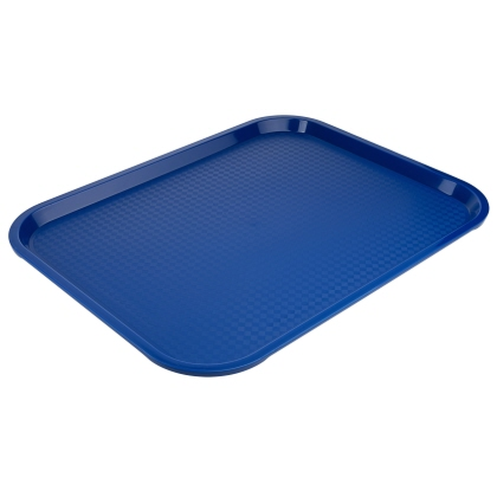Contacto Serviertablett rechteckig Polypropylen blau 45x35 cm