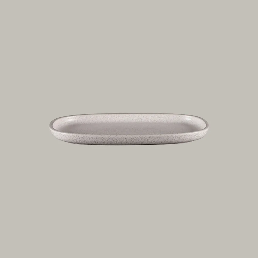 RAK Platte oval - clay Serie: Ease L 30.2 cm / W 20 cm / Ht. 2.5 cm