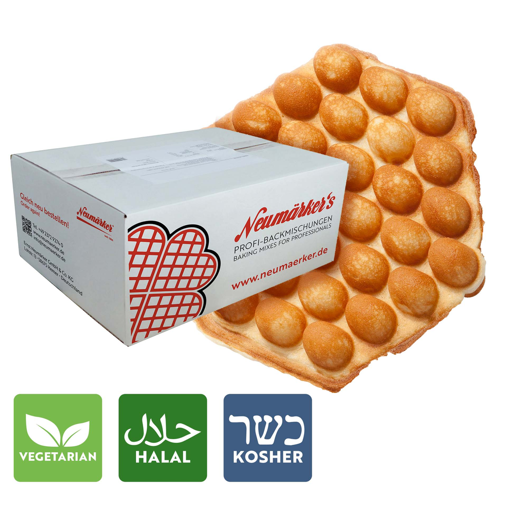 Neumärker Bubble-Waffel-Mix