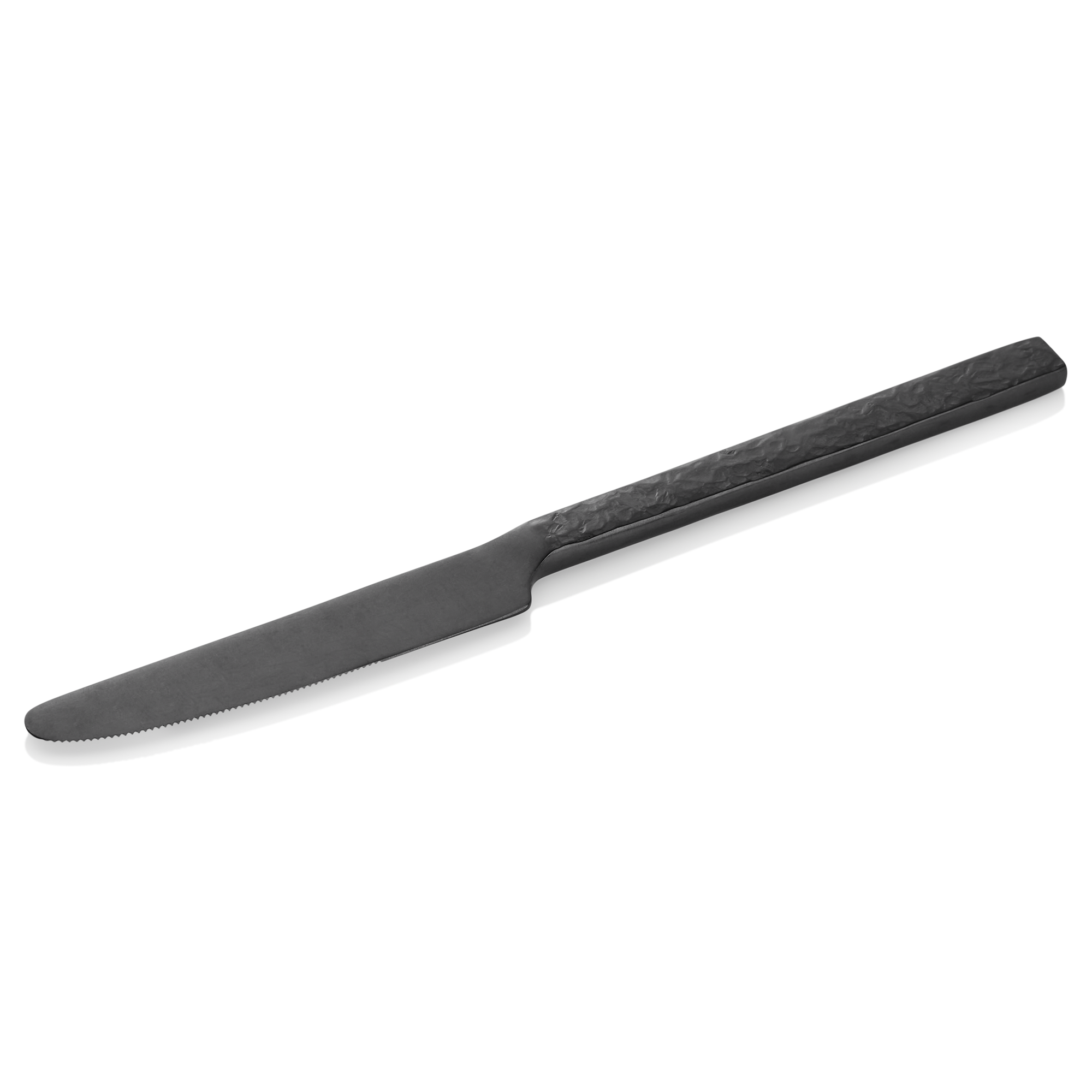 WAS Menümesser SLATE, 22,5 cm, mit schwarzer PVD Beschichtung, Oberfläche in Sch