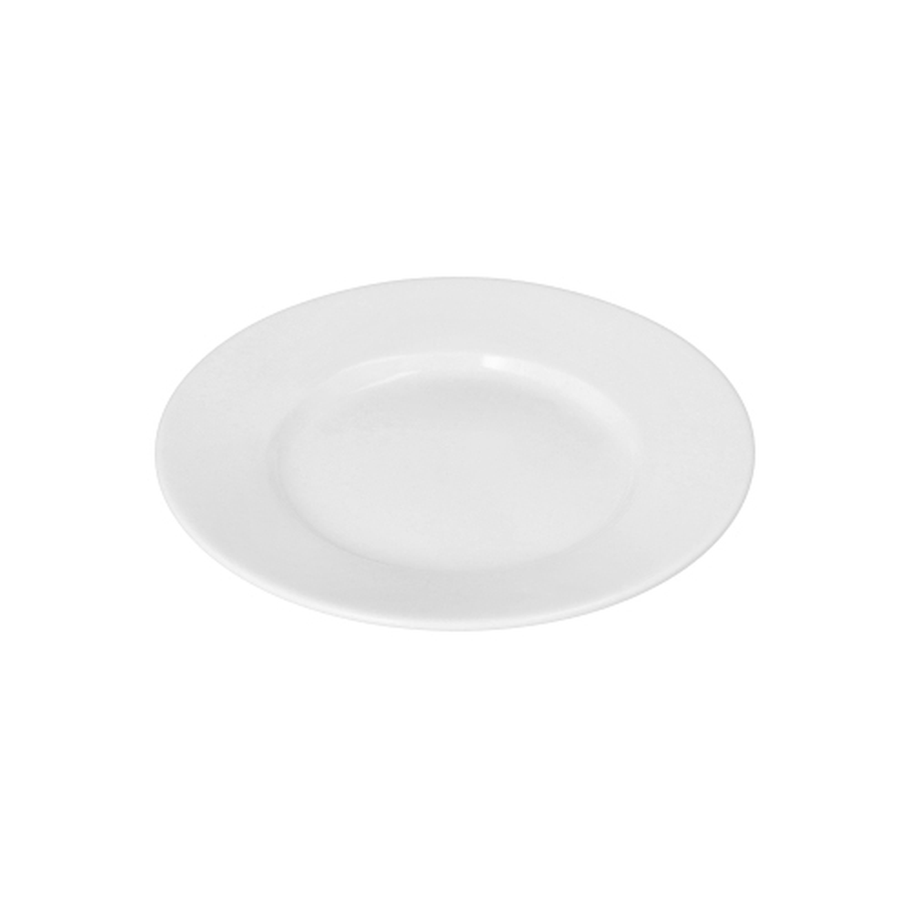 Papstar Teller Porzellan rund Ø 14,5 cm · 1,4 cm weiss "Evidence"