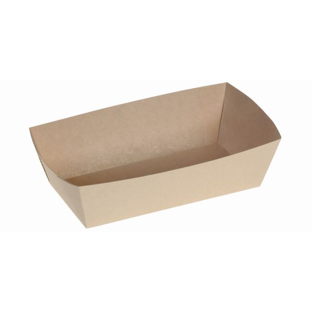 Pacovis Food Tray 15.9x8.9x4.5cm,450ml, Bambus-Papier/P