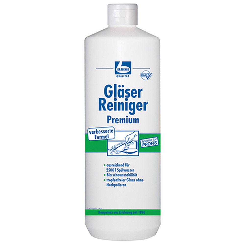 Papstar "Dr. Becher" Gläser Reiniger 1 l PREMIUM