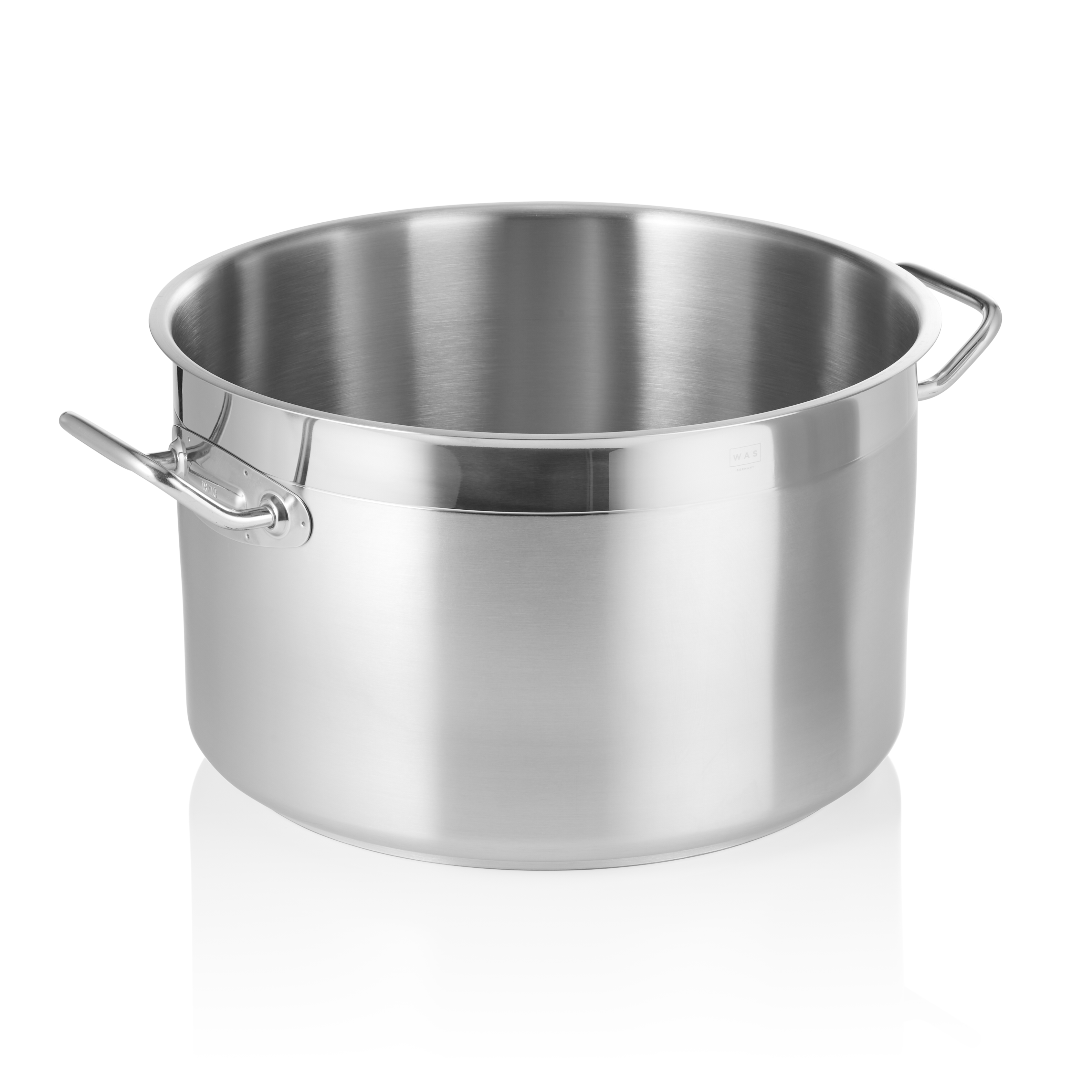 WAS Bratentopf COOKWARE 21, Ø 36 cm, 22 ltr., Chromnickelstahl 18/10