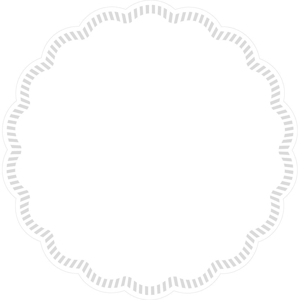 Mank Deckchen Basic weiss 120 mm