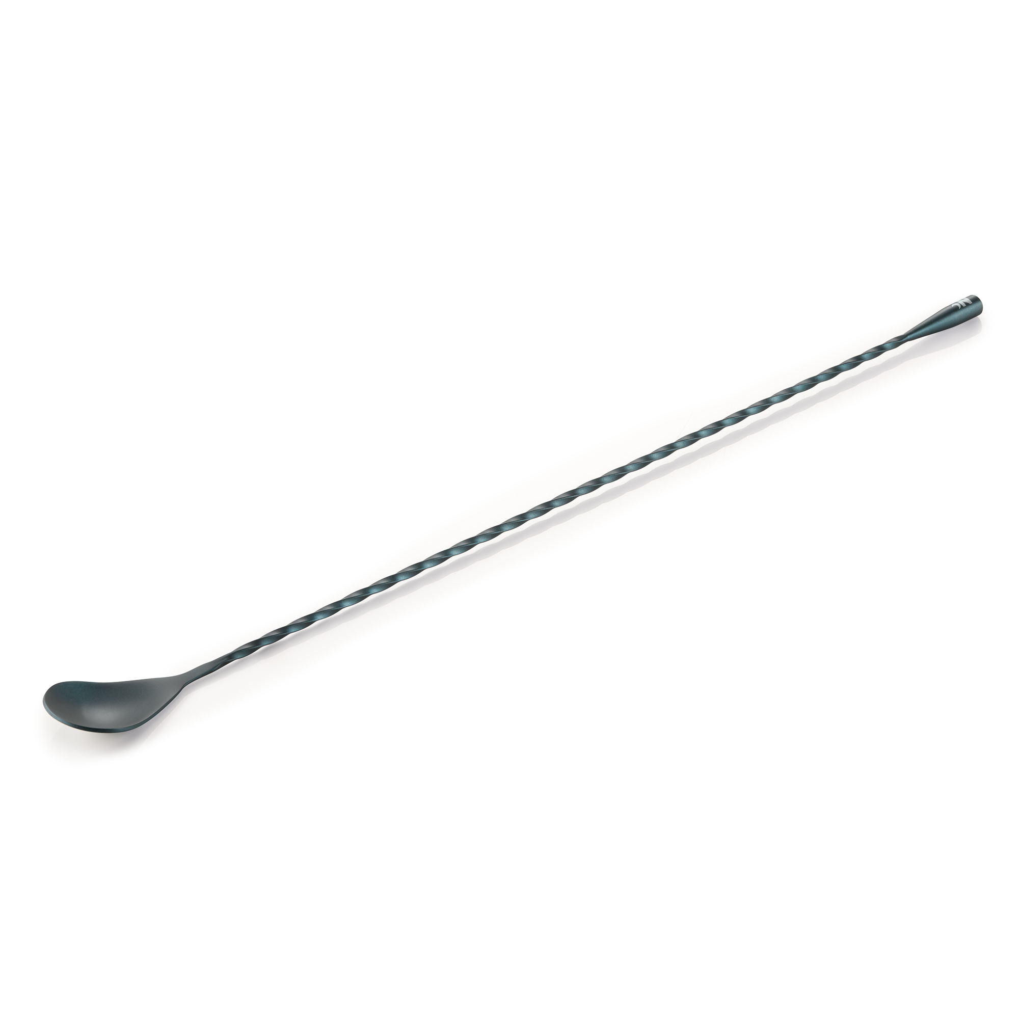 WAS Barlöffel Twisted Classic NOCTURN, 40 cm, blau matt - HLC, Chromnickelstahl 