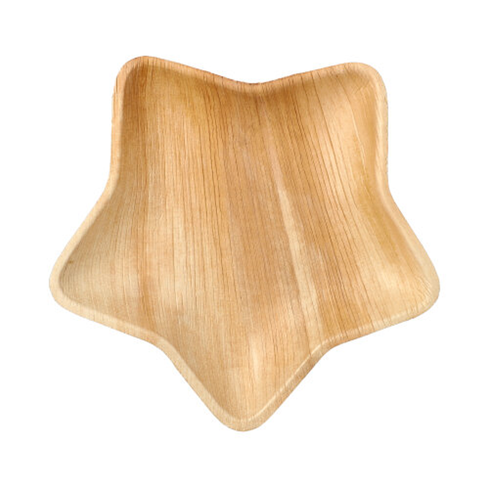Papstar Teller, Palmblatt "pure" 2,3 cm x 22,3 cm x 20 cm Stern