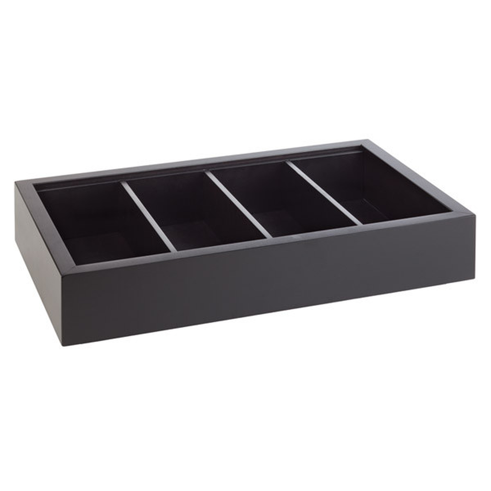 APS Besteck- / Universal-Box 53 x 32,5 cm, H: 11 cm , Buche, massiv, Farbton Wen