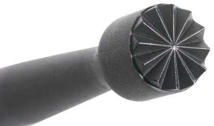 Contacto Barstößel, schwarz, radial gezahnt
