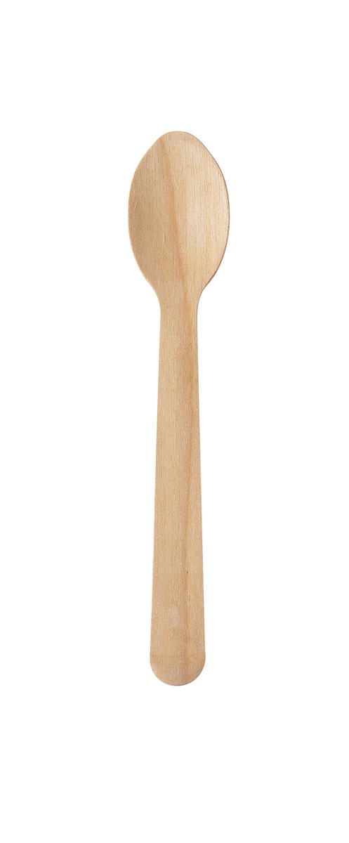 Duni Kaffeelöffel Silva 130mm, Holz gewachst 130 mm