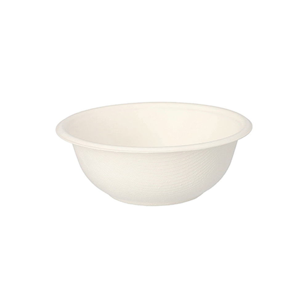 Papstar Schalen, Zuckerrohr "pure" 200 ml Ø 11,2 cm · 4,2 cm weiss