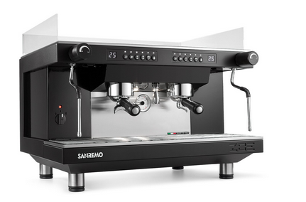 Sanremo Espressomaschine Zoe Competition, 2 Gruppen Schwarz