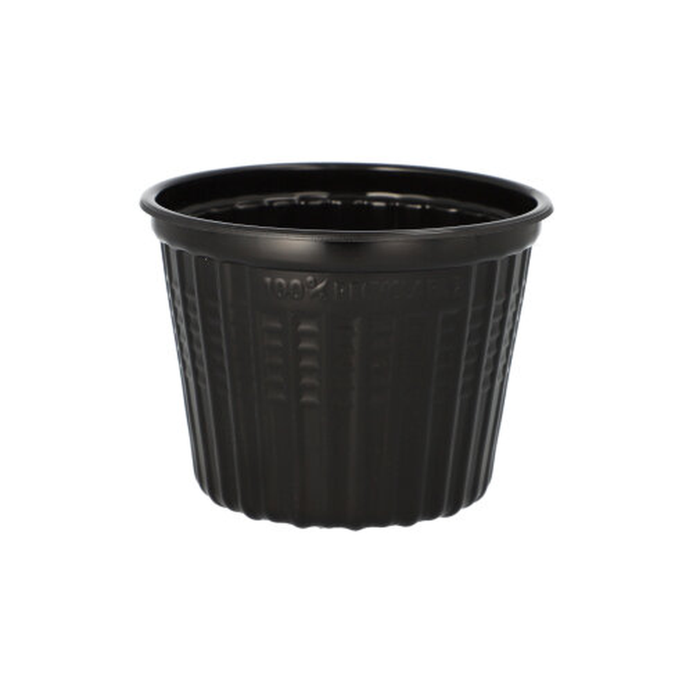 Papstar Mehrweg-Snack- und Suppenbecher PP 500 ml Ø 11,5 cm · 8,5 cm schwarz