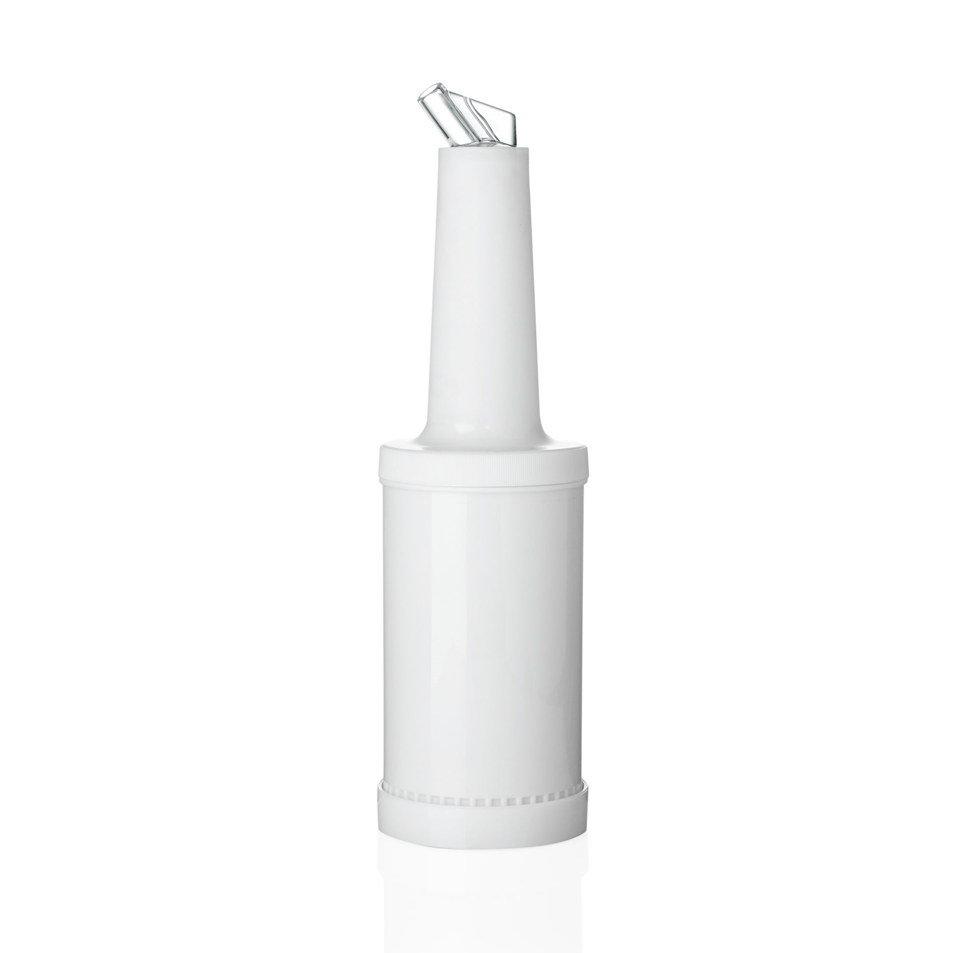 WAS Dosier- und Vorratsflasche Speed bottle, 0,85 ltr., weiß, Ø 9 cm, Polypropyl