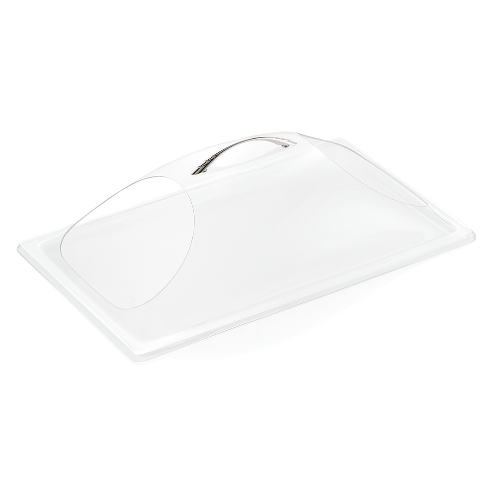 WAS Kuppelhaube GN 1/1, 2 Seitenausschnitte, Polycarbonat