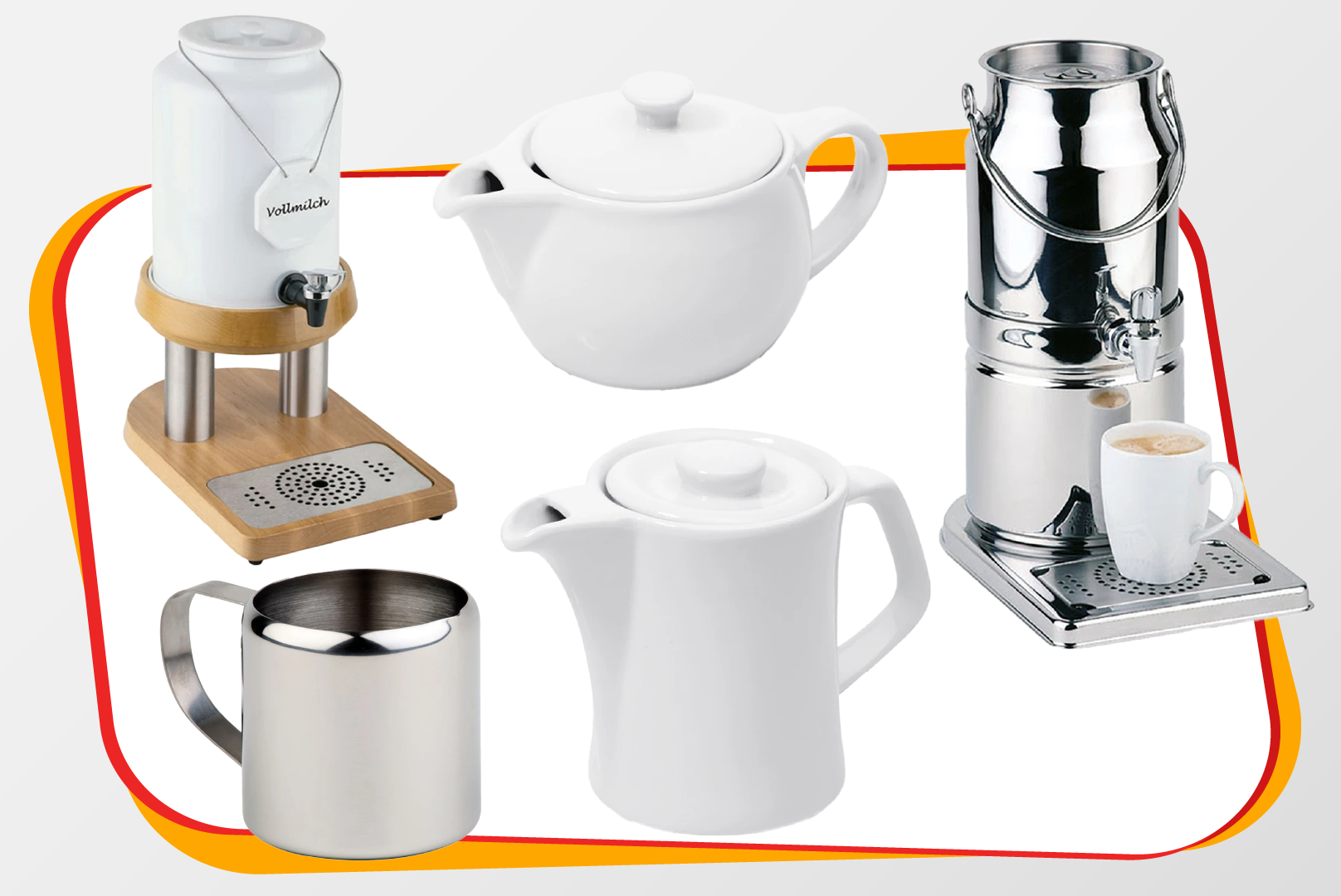 Milch-, Sahne- & Universalkännchen