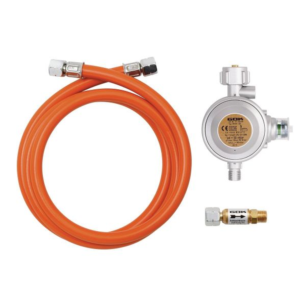 Bartscher Gas-Anschluss-Set,nur Außenbereich