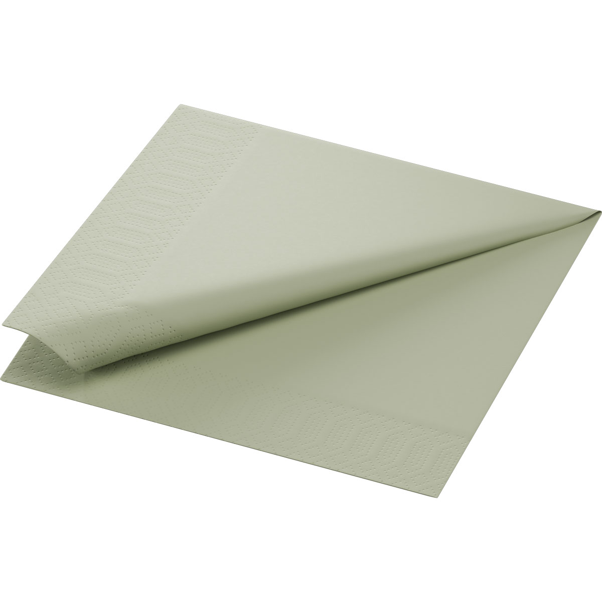 Duni Zelltuchservietten 40 x 40 cm, 3-lagig, 1/4-Falz, UNI