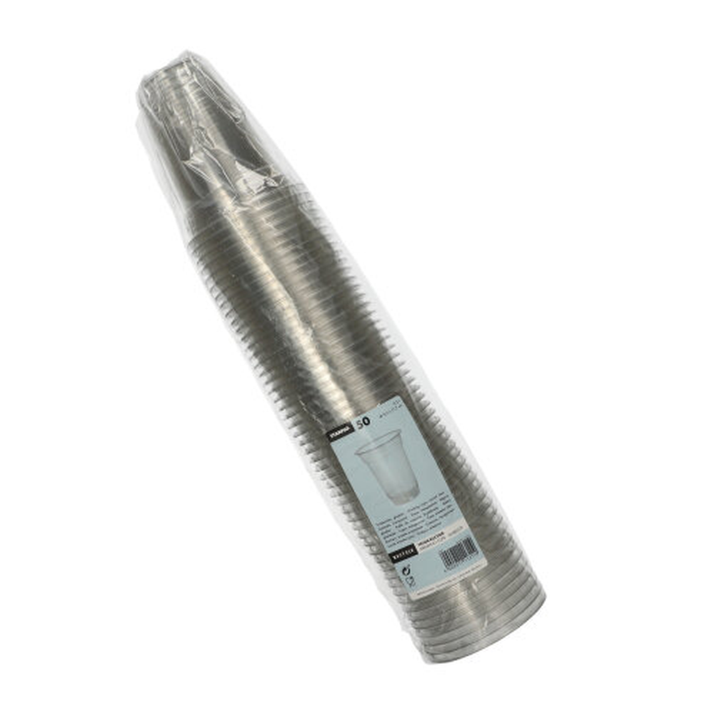 Papstar Trinkbecher "Hurricane", PET 0,3 l Ø 9,5 cm · 11,7 cm glasklar