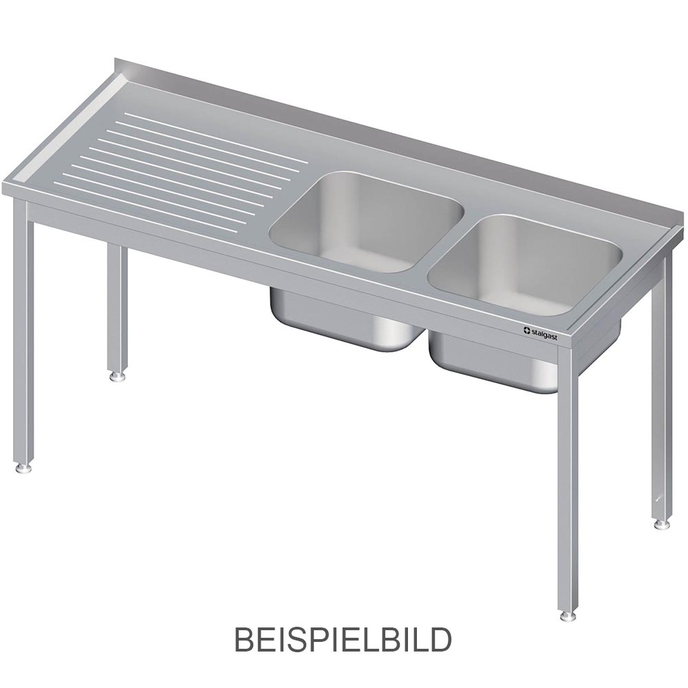Stalgast Spültisch ohne Grundboden, 1800x700x850 mm