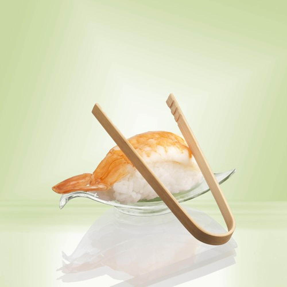 Papstar Fingerfood - Zangen, Bambus "pure" 10 cm