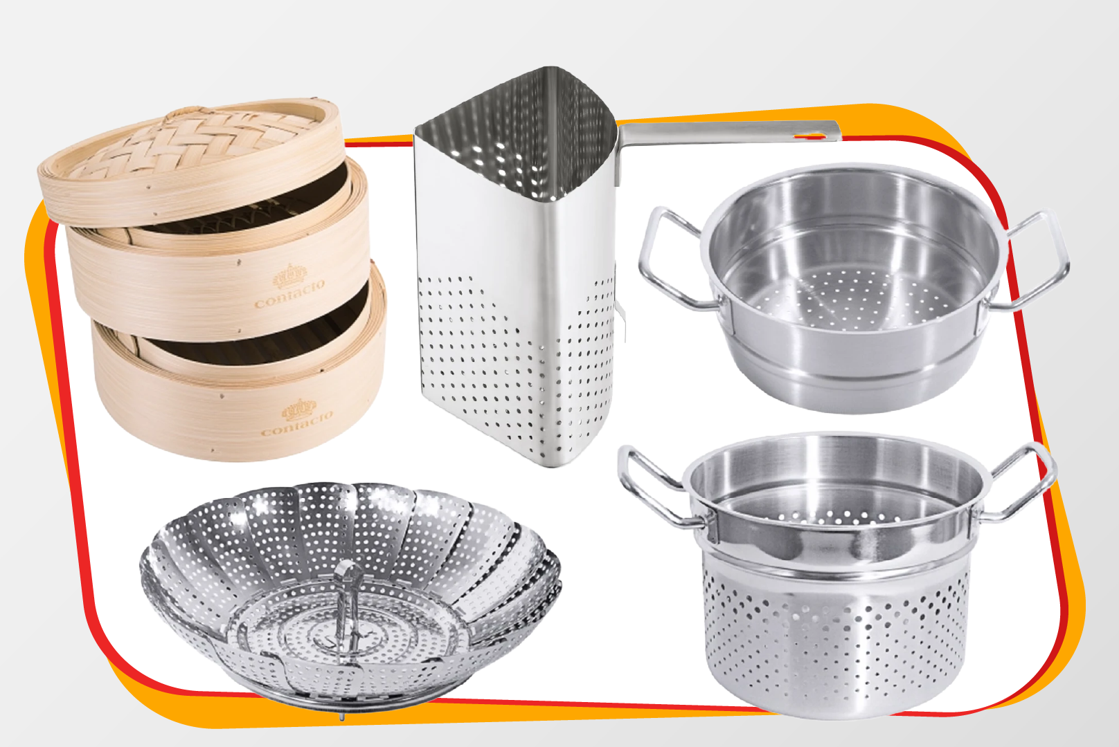steamer, dim sum basket, grater, steamer basket, steam pot