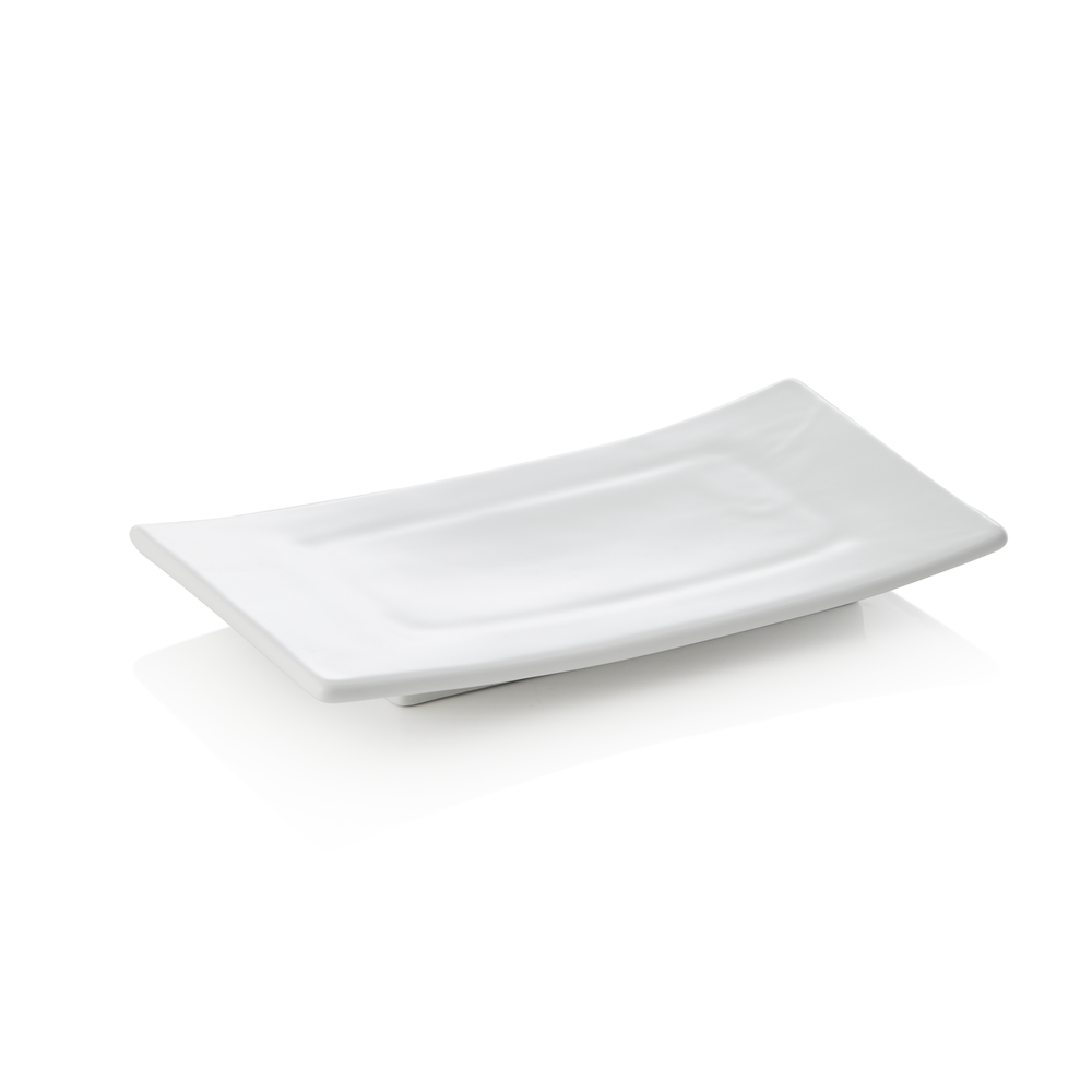 WAS Sushi Board Set, 20 x 11 x 2 cm, Set á 6 Stück, Porzellan