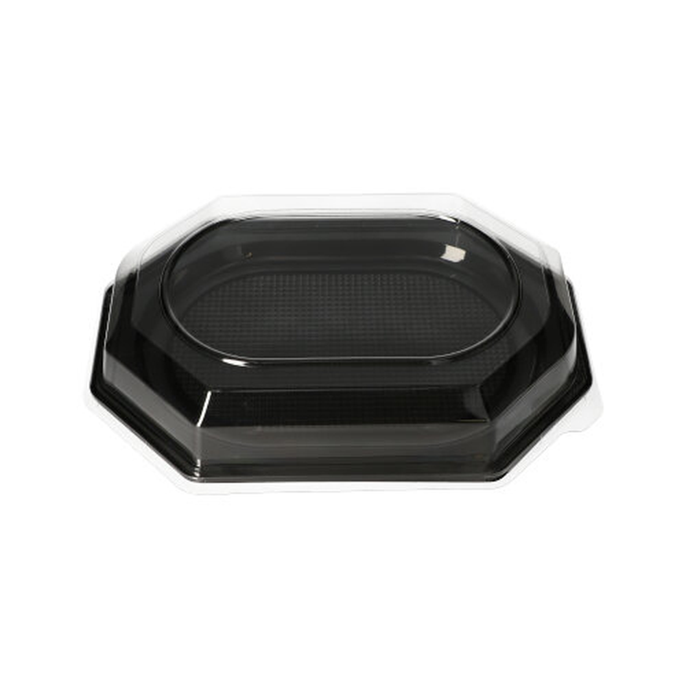 Papstar Servierplatten, PET 34 cm x 25 cm schwarz
