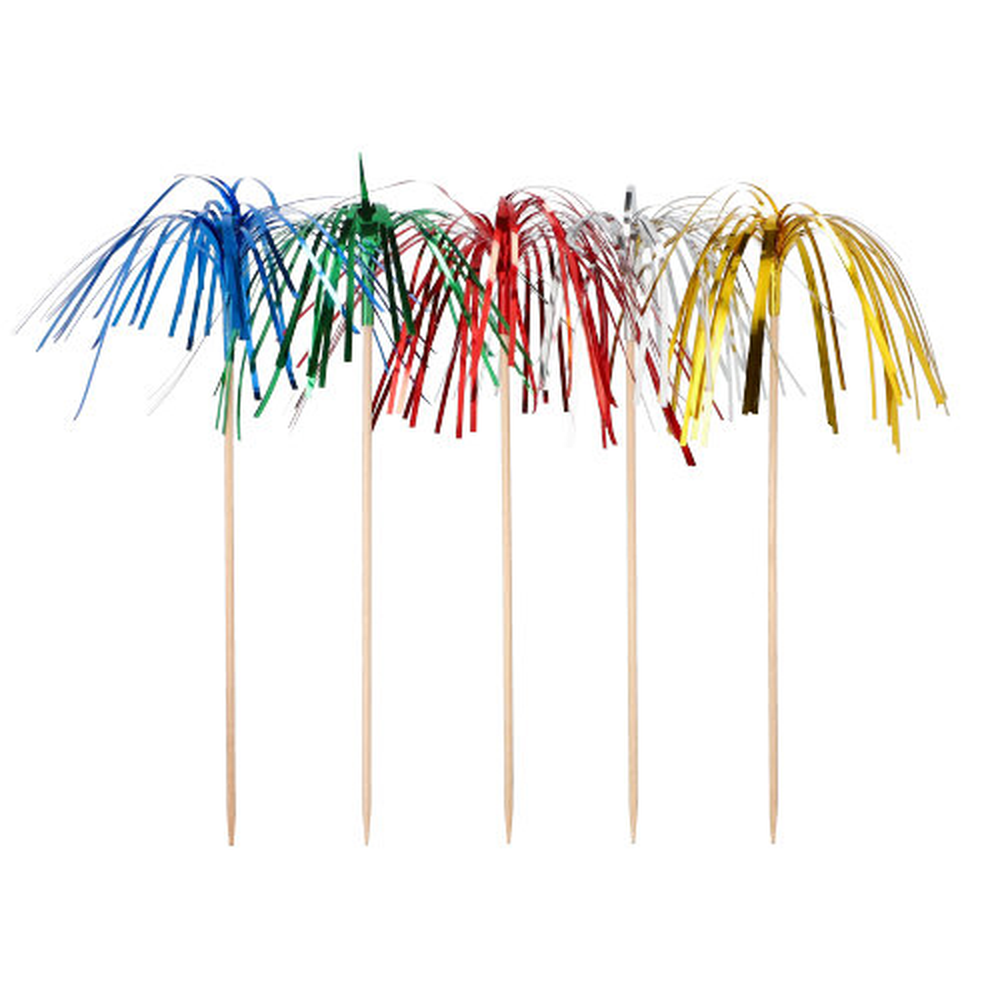 Papstar Deko-Picker 15,5 cm "Feuerwerk"