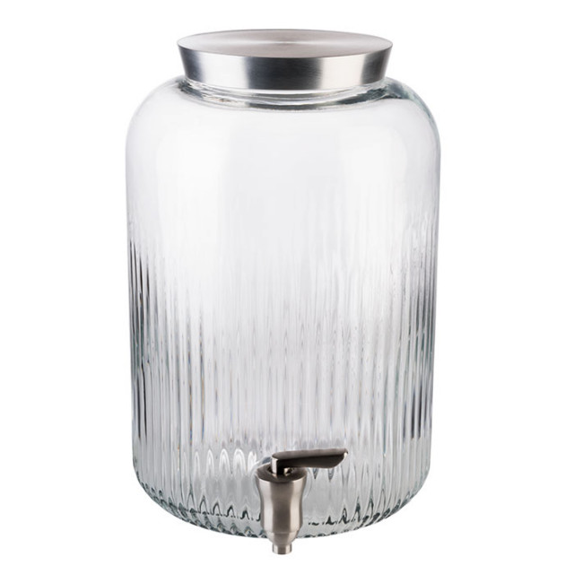 APS Getränkespender Ø 20cm, H 30,5cm, 7L Glas