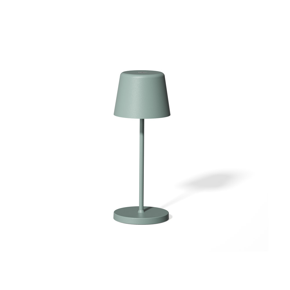 WAS LED Tischleuchte YUYU ALEX, mint matt, Höhe 20,8 cm, Ø 7,6 cm