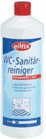 Eilfix WC+Sanitärreiniger rot           1 L