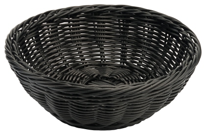 Contacto Polykorb, rund 21 cm, schwarz