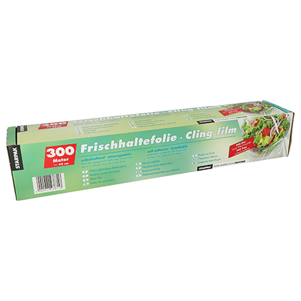 Papstar Frischhaltefolie 300 m x 45 cm in Faltschachtel