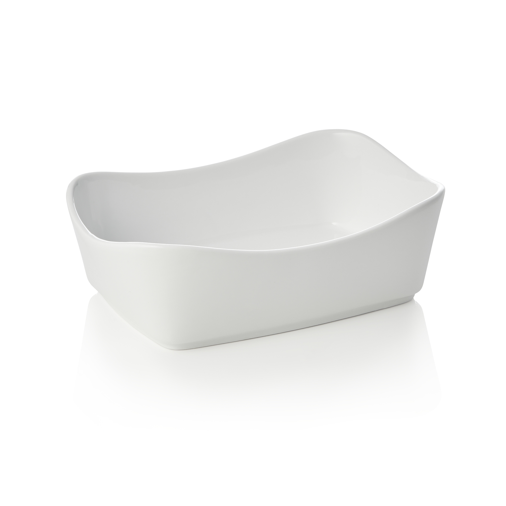 WAS Schale, 20 x 14 x 6,5 cm, 0,6 ltr., Porzellan