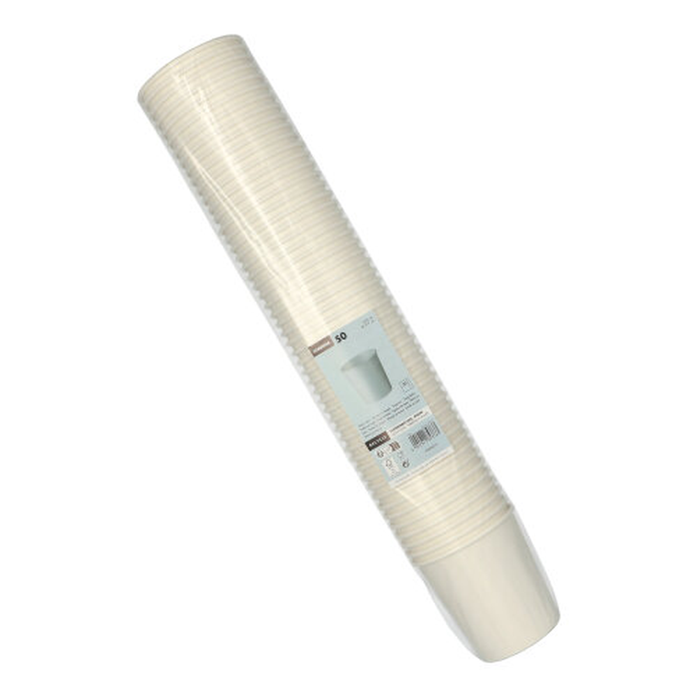 Papstar Suppenbecher, Pappe "To Go" rund 470 ml Ø 9,9 cm · 9,9 cm weiss