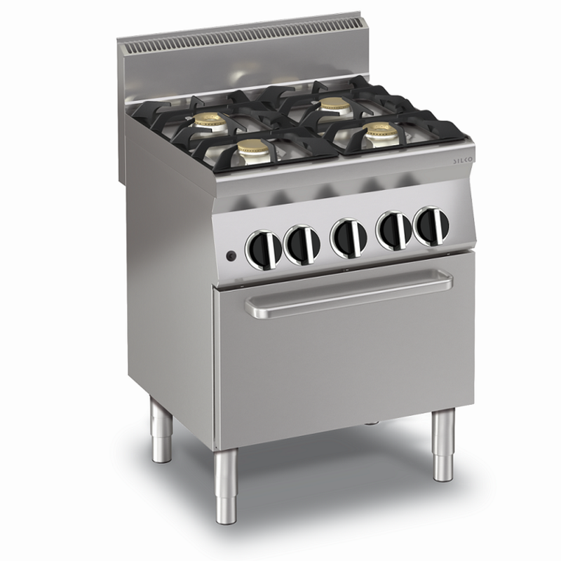 KBS Gas-Herd mit 4 Brennern und Gasofen