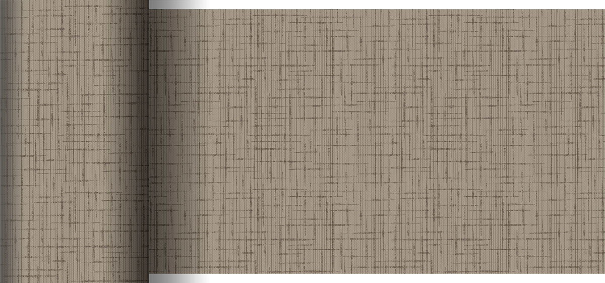 Duni Dunicel-Tischläufer 20 m x 15 cm Linnea greige