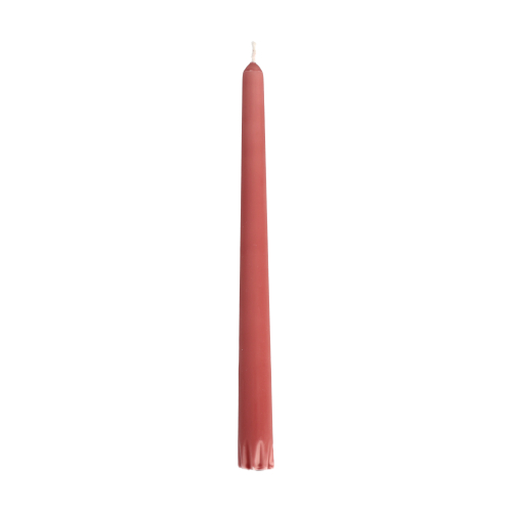 Papstar Leuchterkerzen Ø 2,2 cm · 25 cm rost aus 100 % Stearin