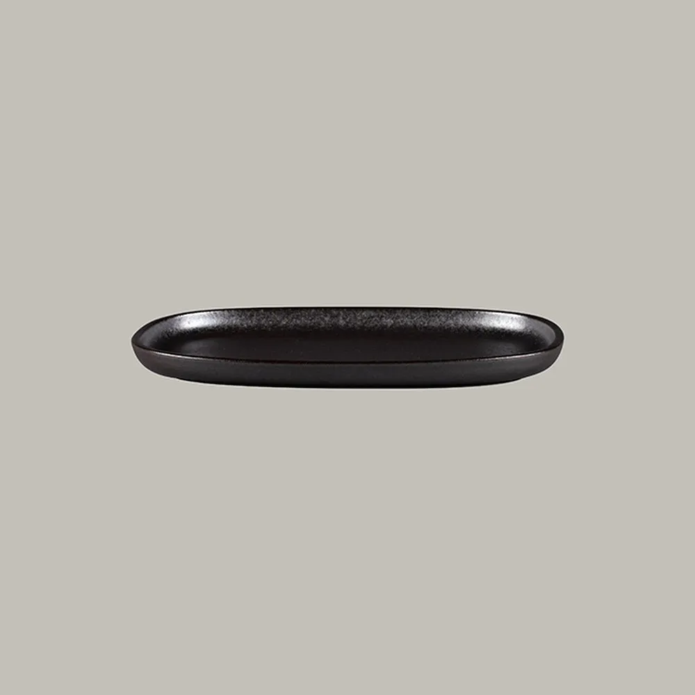 RAK Platte oval - forge Serie: Ease L 30.2 cm / W 20 cm / Ht. 2.5 cm