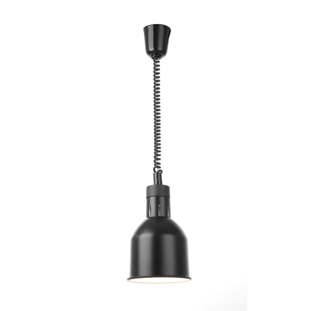 KBS Infrarot Heizlampe Schwarz inkl. Leuchtmittel