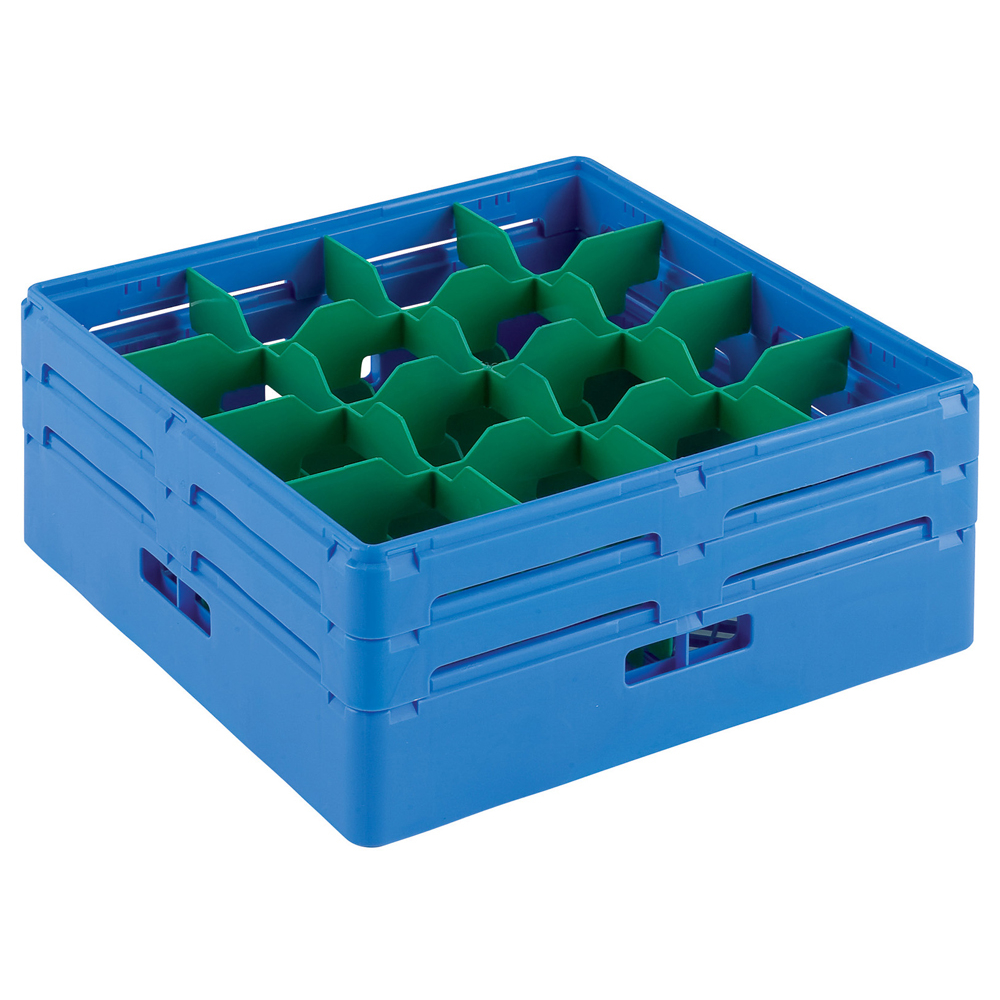 Nordcap Gläserkorb Gläserkorb Kunststoff, blau